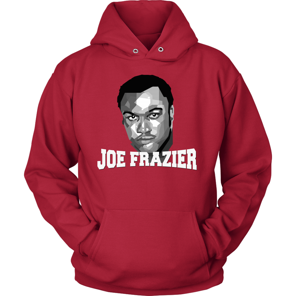 Joe Frazier Face Hoodie Fighting Mad