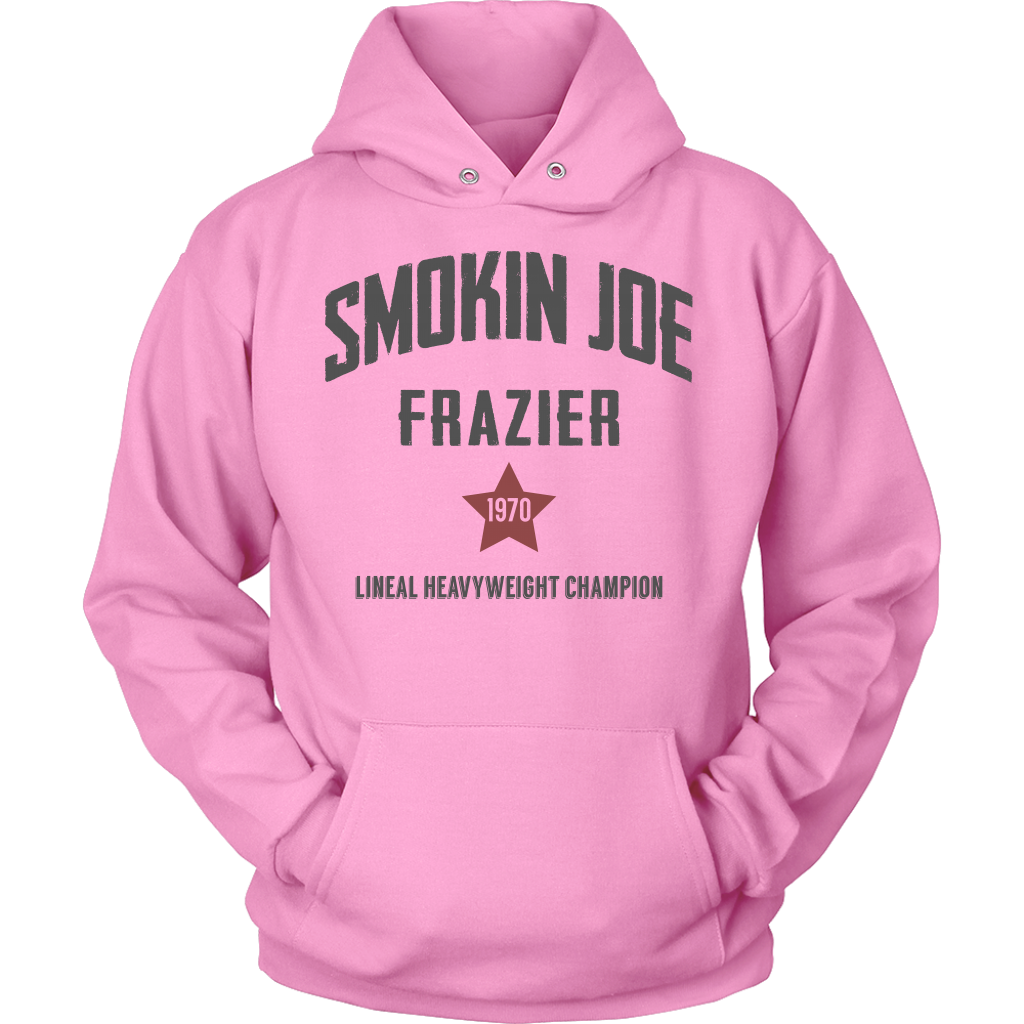 Smokin Joe Frazier Star Hoodie Fighting Mad