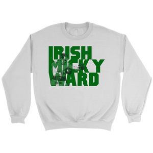 Micky Ward Green BlockText Sweatshirt