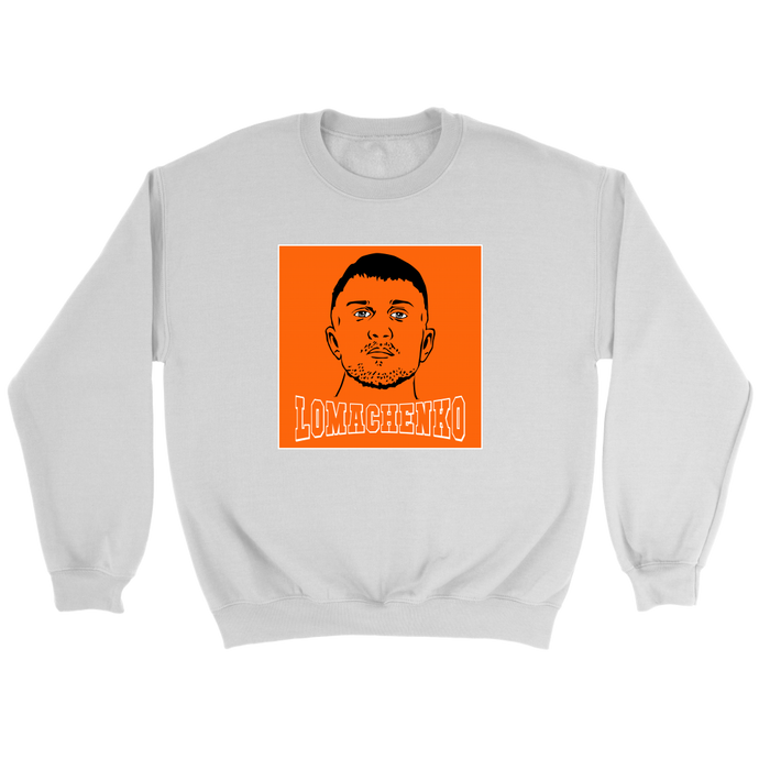 Lomachenko Orange Stencil Sweatshirt