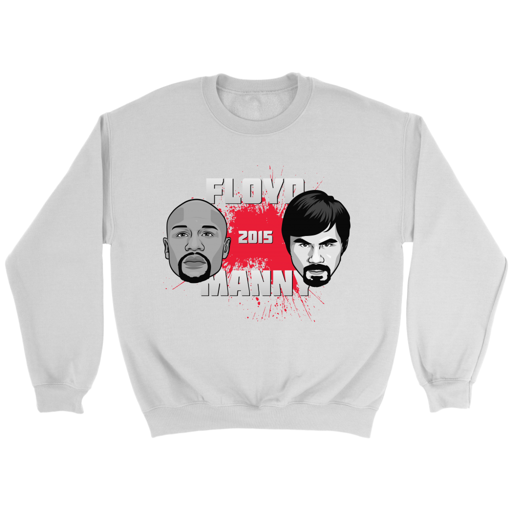 Mayweather vs Manny Faceoff Sweatshirt