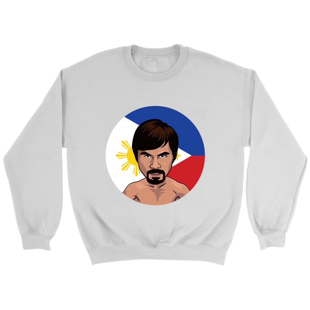 Manny Cartoon Flag Sweatshirt