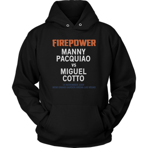 Manny v Cotto Firepower TXT Hoodie