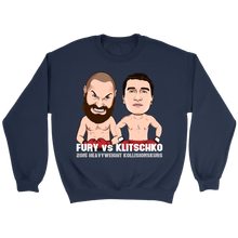 Tyson Fury vs Klitschko Cartoon Sweatshirt