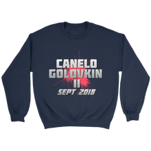Canelo v GGG 2018  TXT Splatter Sweatshirt