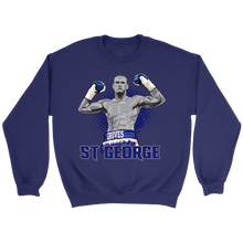 George Groves Fists Blue Sweatshirt