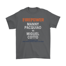 Manny v Cotto Firepower  TXT T-Shirt