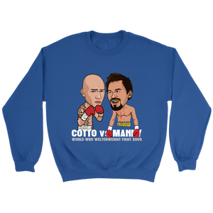 Manny v Cotto 2009 Cartoon Sweatshirt