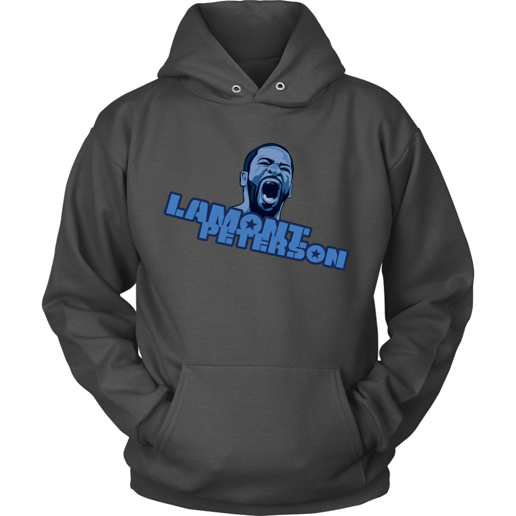 Lamont Peterson Blue Hoodie