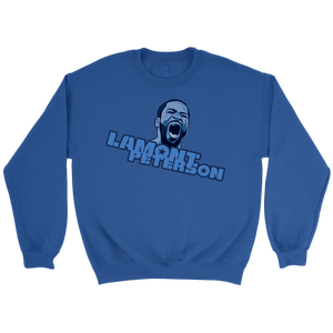 Lamont Peterson Blue Sweatshirt