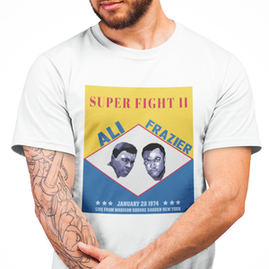 Ali Frazier Superfight Poster T-Shirt