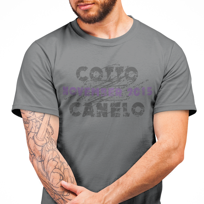 Alvarez vs Cotto Grunge TXT T-Shirt