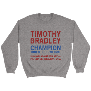 Timothy Bradley Gym TXT Sweatshirt