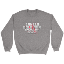 Canelo Alvarez vs GGG Supremacy TXT Sweatshirt