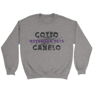 Alvarez vs Cotto Grunge TXT Sweatshirt