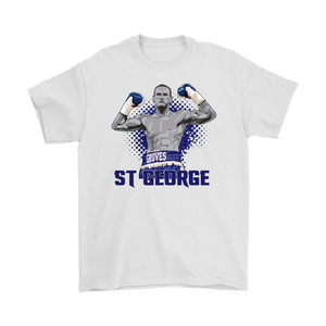 George Groves Fists Blue T-Shirt