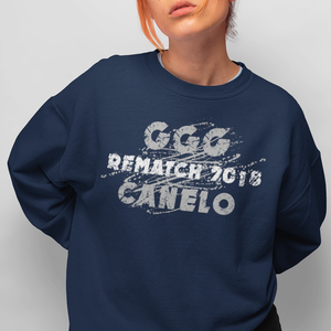 Canelo Alvarez vs GGG Golovkin Rematch TXT Sweatshirt