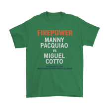 Manny v Cotto Firepower  TXT T-Shirt
