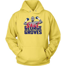 George Groves Blue Fists Hoodie