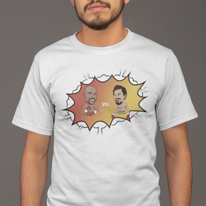 Floyd v Manny Cartoon T-Shirt