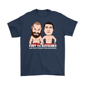 Tyson Fury vs Klitschko Cartoon T-Shirt