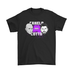 Alvarez vs Cotto Fight Cartoon SPLAT T-Shirt