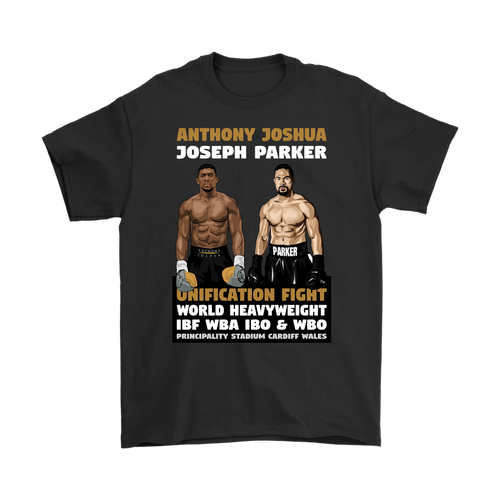 Anthony Joshua vs Joseph Parker Poster Style T-Shirt