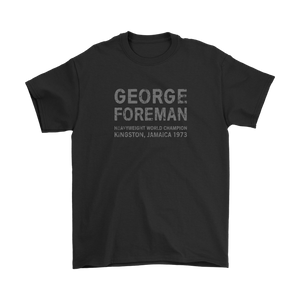 George Foreman Champion TXT T-Shirt