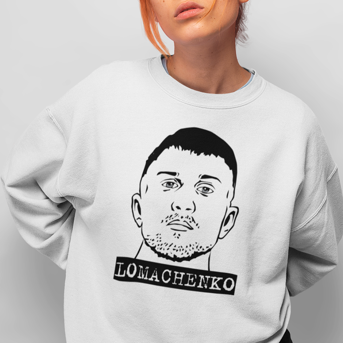 Lomachenko Face Stencil Sweatshirt