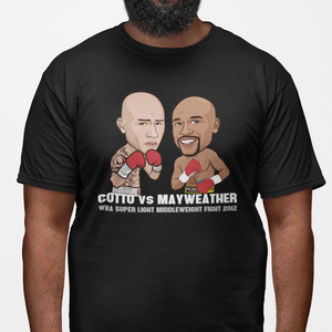 Mayweather vs Cotto Cartoon T-Shirt