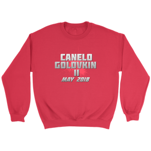 Canelo Alvarez vs GGG II TXT Sweatshirt