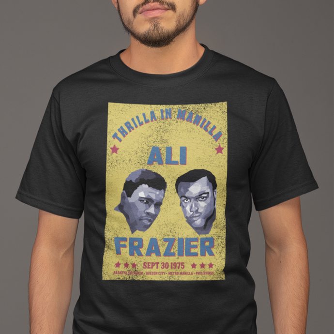 Thrilla in Manilla Poster T-Shirt