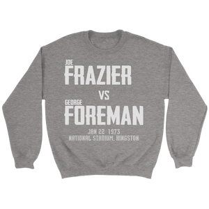 Foreman vs Frazier Workout Sweatshirt