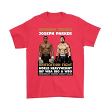 Anthony Joshua vs Joseph Parker Poster Style T-Shirt