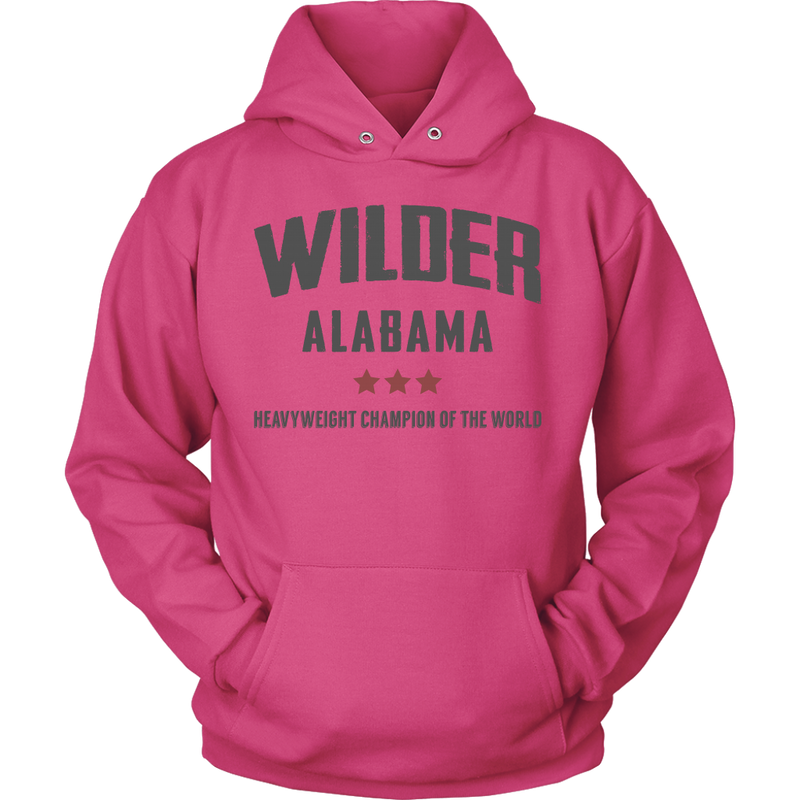 Deontay wilder shop champion hoodie