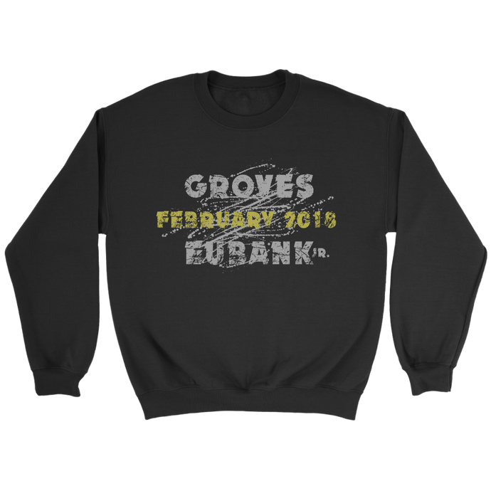 Eubank Jr vs George Groves SplatTXT Sweatshirt