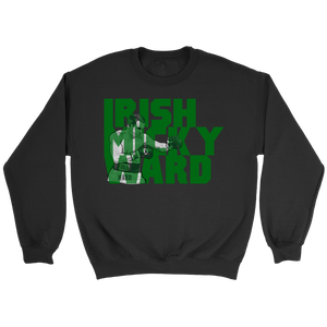 Micky Ward Green BlockText Sweatshirt