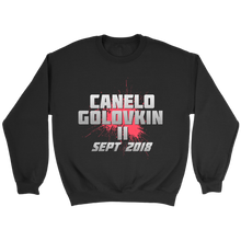 Canelo v GGG 2018  TXT Splatter Sweatshirt