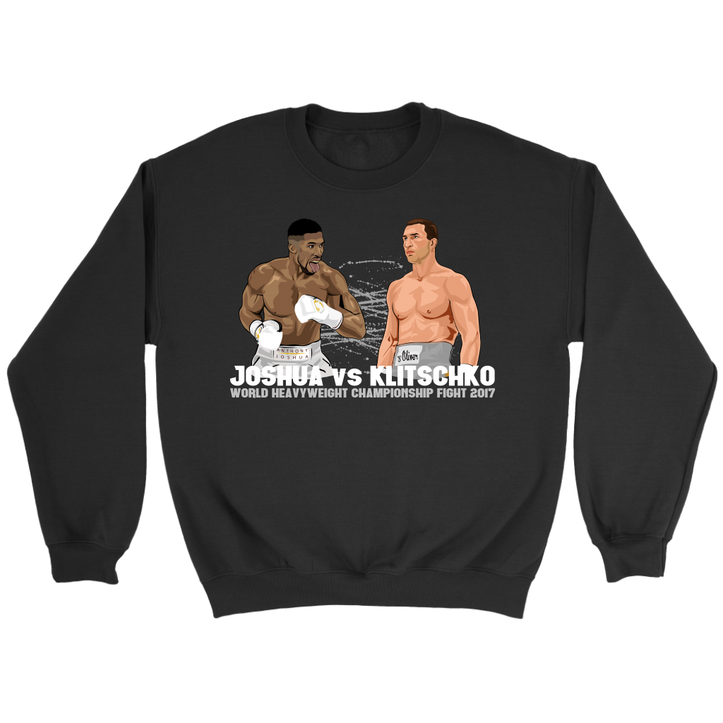 Anthony Joshua vs Klitschko Cartoon Sweatshirt