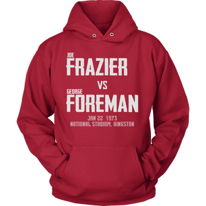 Foreman vs Frazier Workout Hoodie